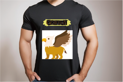 グリフォン　Tシャツ　4200円